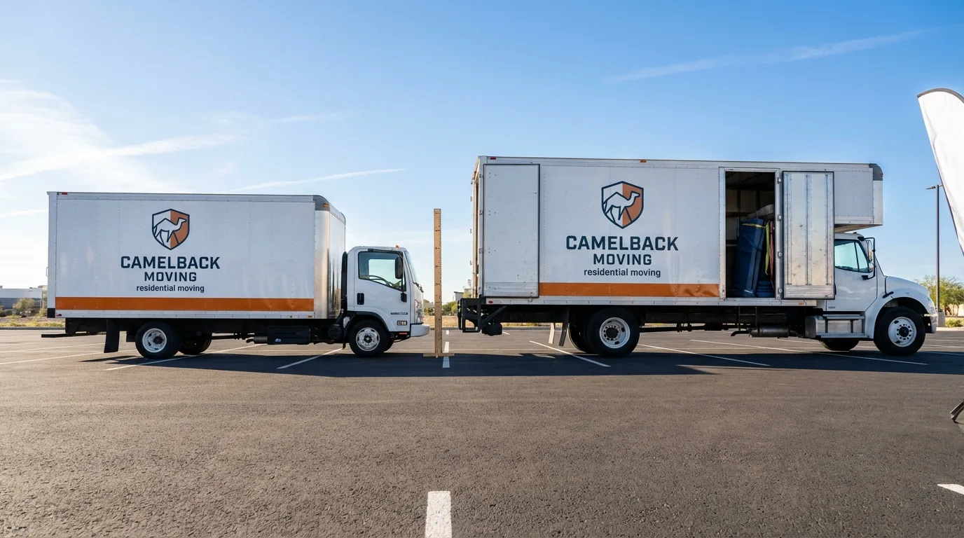 Moving truck size capacity guide in Manitou Springs